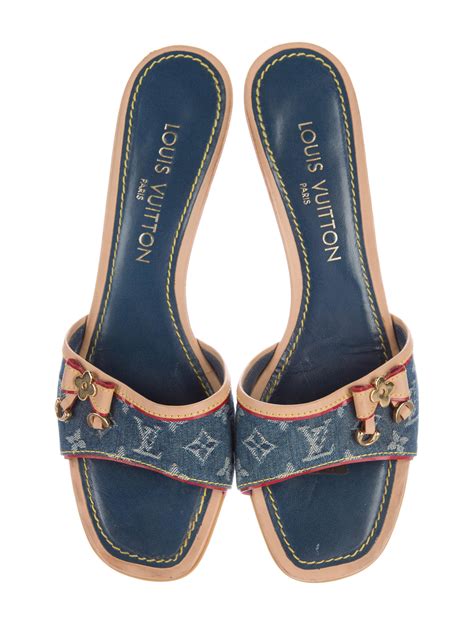 lv womens slides|louis vuitton jean slide.